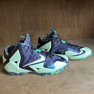 Nike Lebron 11 All Star Rare Gumbo Basketball Shoes Size 11
